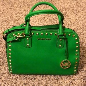 MK saffiano leather bag